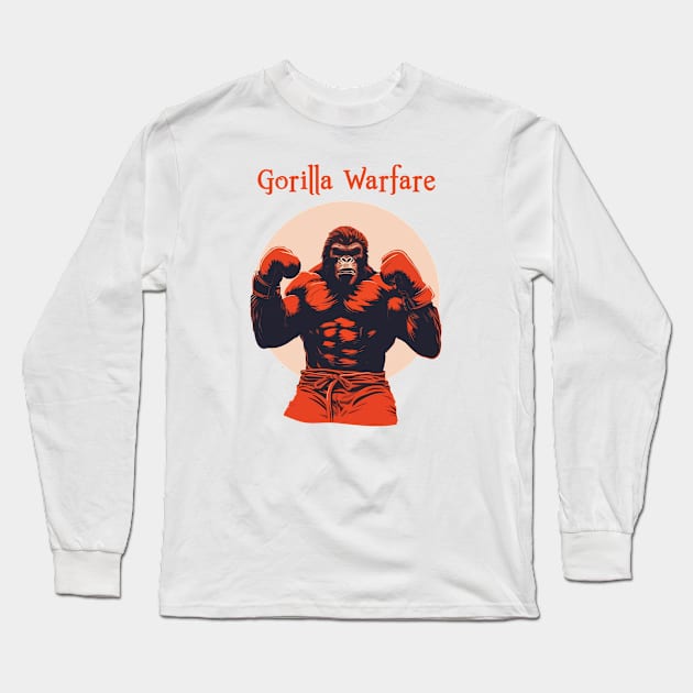 Gorilla Warfare Long Sleeve T-Shirt by Bron and Co